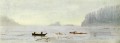 Albert Bierstadt Indian Fisherman seascape